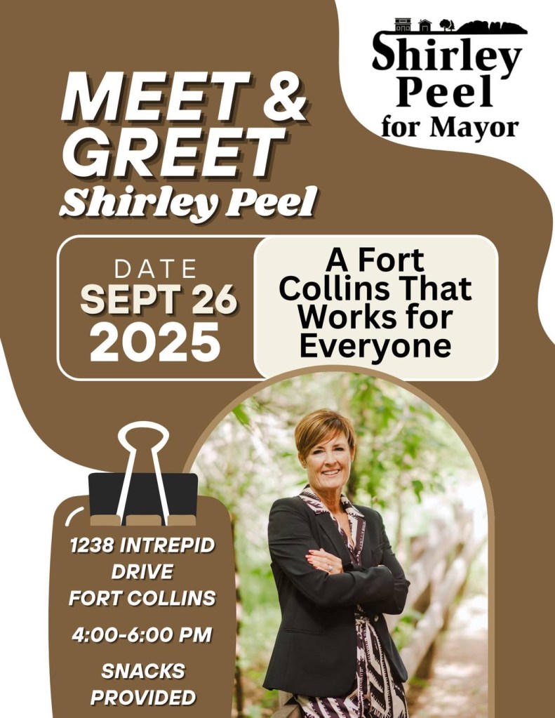 A Fort Collins that Works for Everyone - Meet + Greet - September 26, 2025